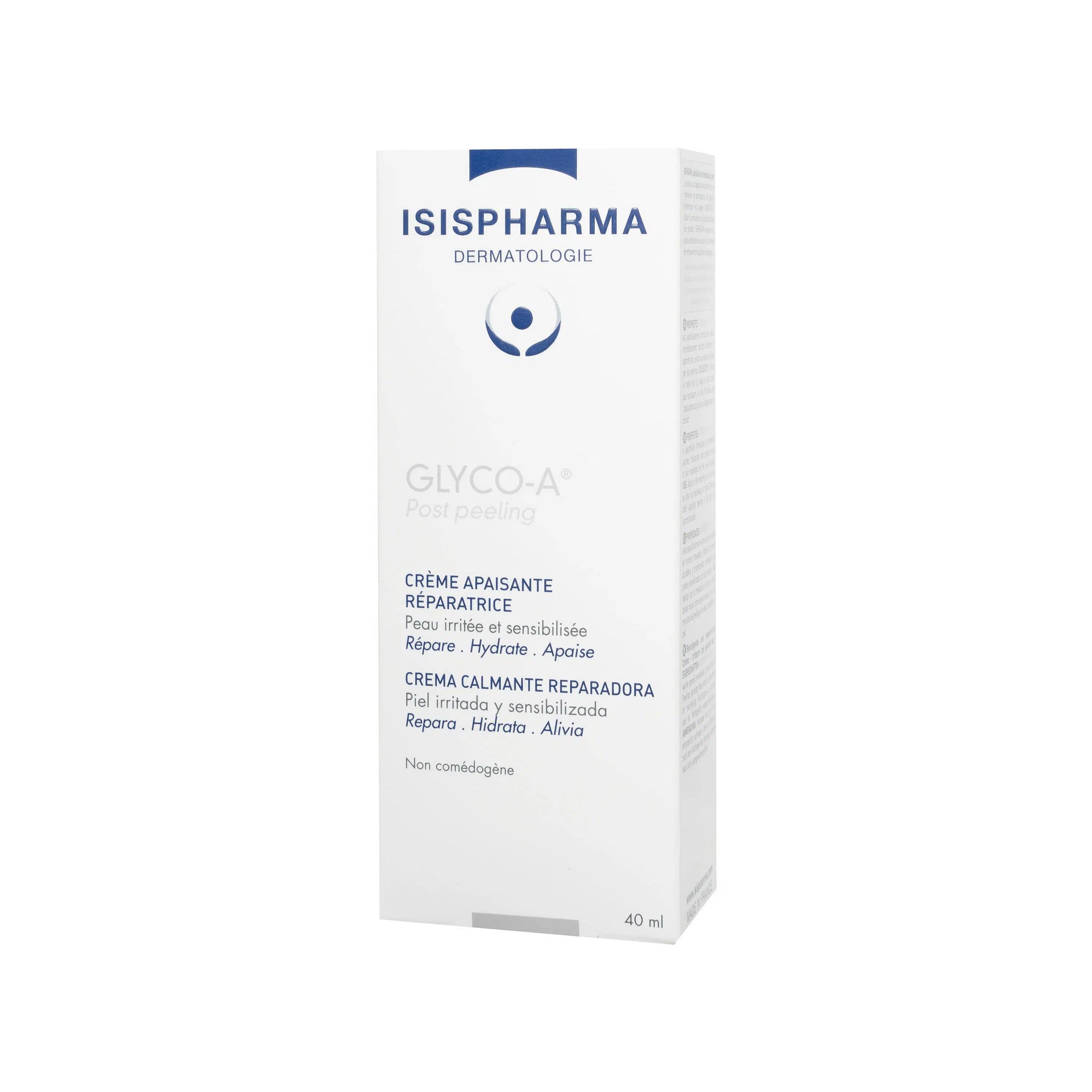 Soothing and repairing cream for skin after peels or procedures