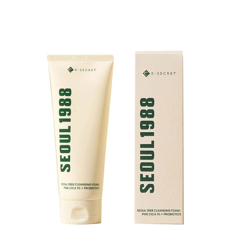 KSECRET SEOUL 1988 Cleansing Foam : Pine Cica 1% + Probiotics 150ml