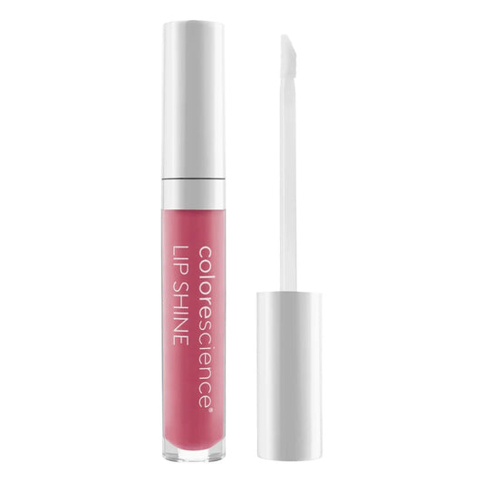 "Colorescience Lip Shine SPF 35 – ملمع شفاه بألوان متعددة وحماية من الشمس"
 lip gloss with sun protection in multiple shades