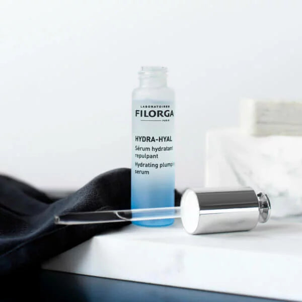 Filorga Hydra-Hyal Hydrating & Plumping Serum – 4 Types of Hyaluronic Acid – 30ml
سيروم فيلورجا هيدرا هيال – ترطيب وامتلاء بأربعة أنواع من حمض الهيالورونيك – 30 مل