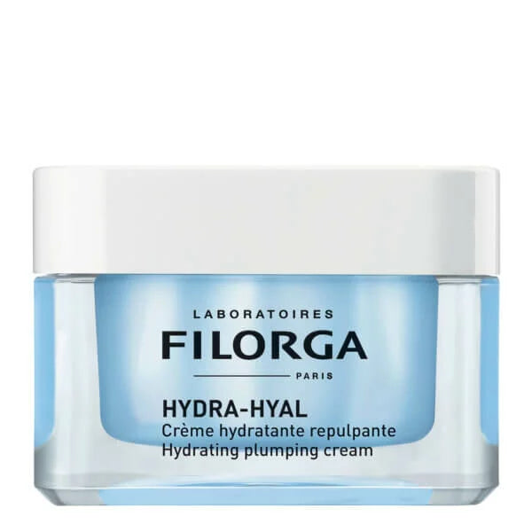 Filorga Hydra-Hyal Cream – Deep Hydration with 4 Types of Hyaluronic Acid – 50ml
كريم فيلورجا هيدرا هيال – ترطيب مكثف بأربعة أنواع من حمض الهيالورونيك – 50 مل