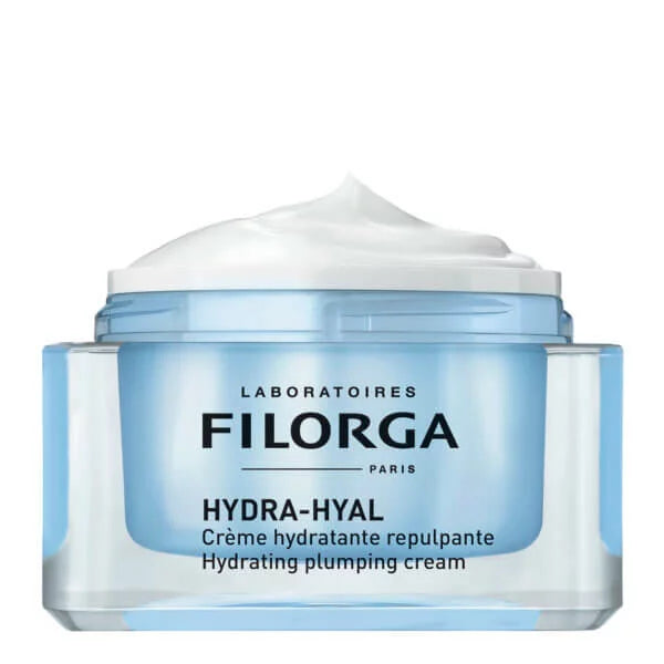 Filorga Hydra-Hyal Cream – Deep Hydration with 4 Types of Hyaluronic Acid – 50ml
كريم فيلورجا هيدرا هيال – ترطيب مكثف بأربعة أنواع من حمض الهيالورونيك – 50 مل