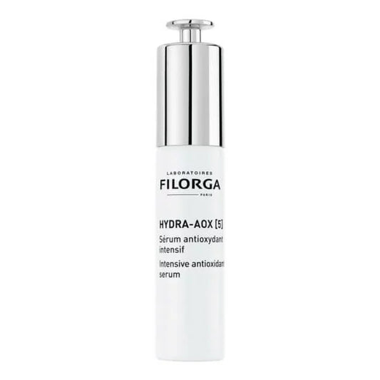 Filorga Hydra-Aox 5 Intensive Antioxidant Serum – Vitamin C + Hyaluronic Acid – 30ml
سيروم فيلورجا هيدرا AOX 5 – بفيتامين C وE وحمض الهيالورونيك – 30 مل