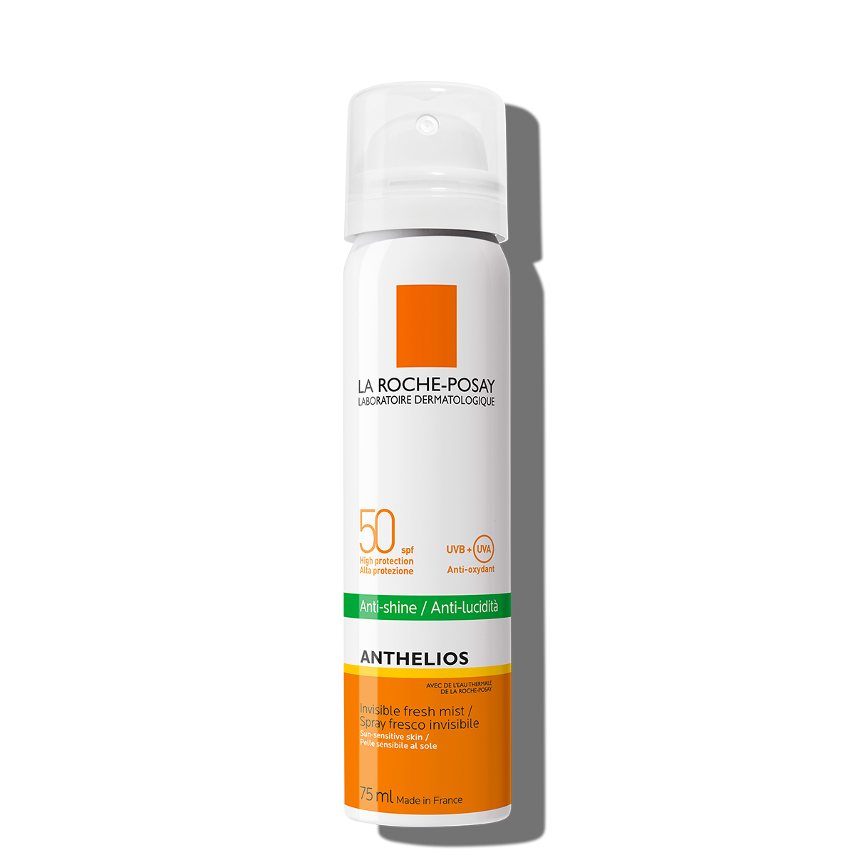 La Roche-Posay Anthelios Anti-Shine Mist SPF50 – Facial Sunscreen Spray – 75ml
لاروش بوزيه أنثيليوس بخاخ واقي من الشمس للوجه