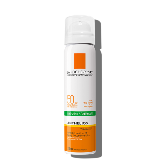 La Roche-Posay Anthelios Anti-Shine Mist SPF50 – Facial Sunscreen Spray – 75ml
لاروش بوزيه أنثيليوس بخاخ واقي من الشمس للوجه