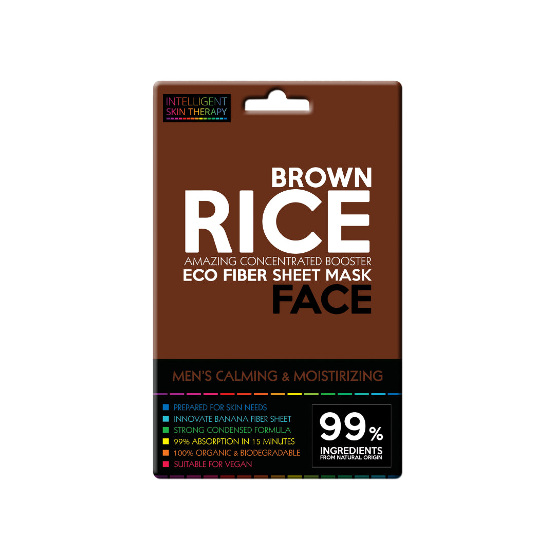 IST Men’s Calming & Moisturizing Face Mask – Brown Rice-25g