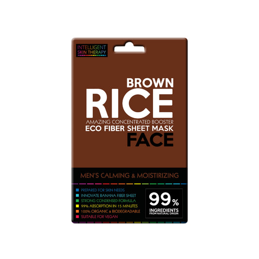 IST Men’s Calming & Moisturizing Face Mask – Brown Rice-25g