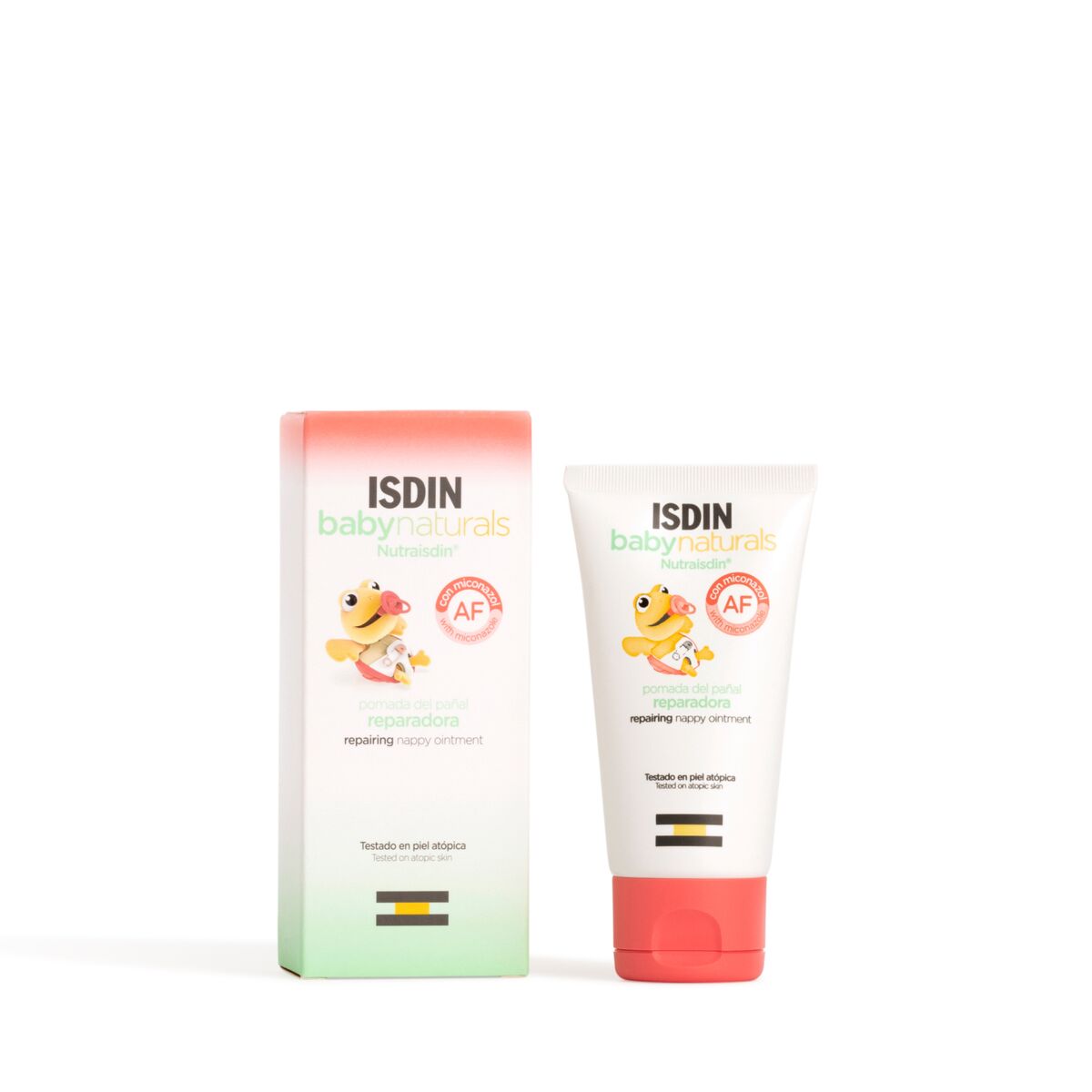 ISDIN BabyNaturals Diaper Ointment 50ml – Gentle natural diaper rash protection
مرهم حفاض إسدين بيبي ناتشورالز 50 مل – حماية لطيفة وطبيعية من تسلخات الحفاض