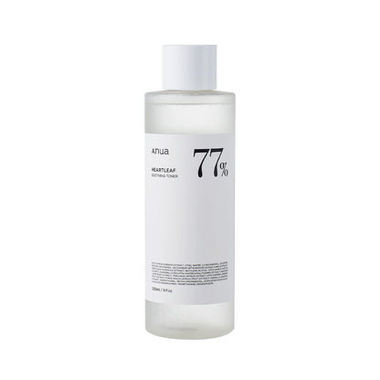 ANUA Heartleaf 77% Soothing Toner 250ml لترطيب وتهدئة البشرة الحساسة