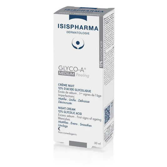 ISISPHARMA GLYCO-A Medium Peeling Night Cream 30ml