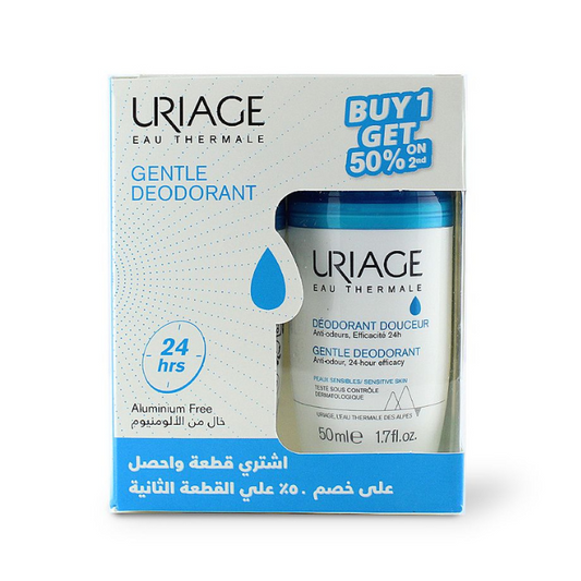 URIAGE GENTLE DEODORANT 50 ml  Buy 1 Get 50% On 2nd