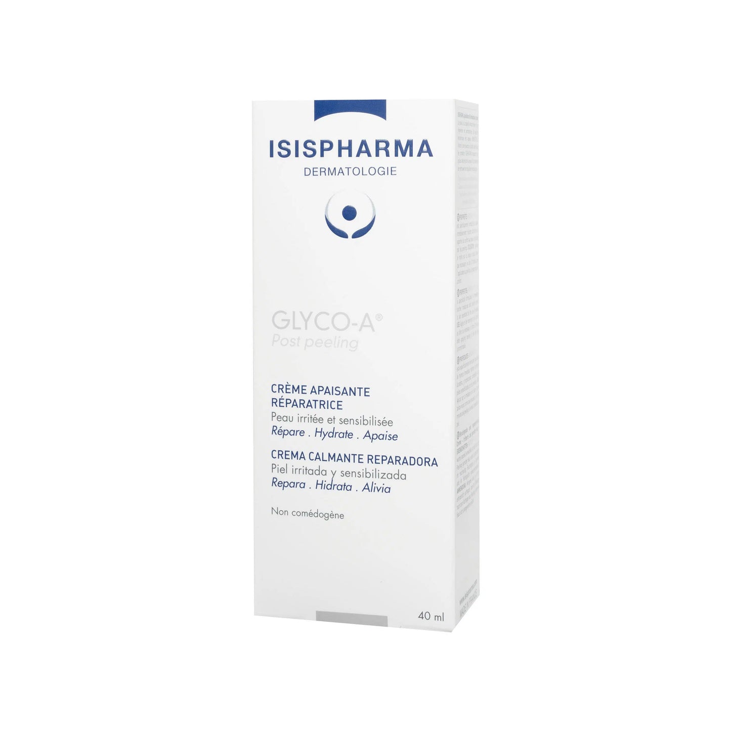 Soothing and repairing cream for skin after peels or procedures