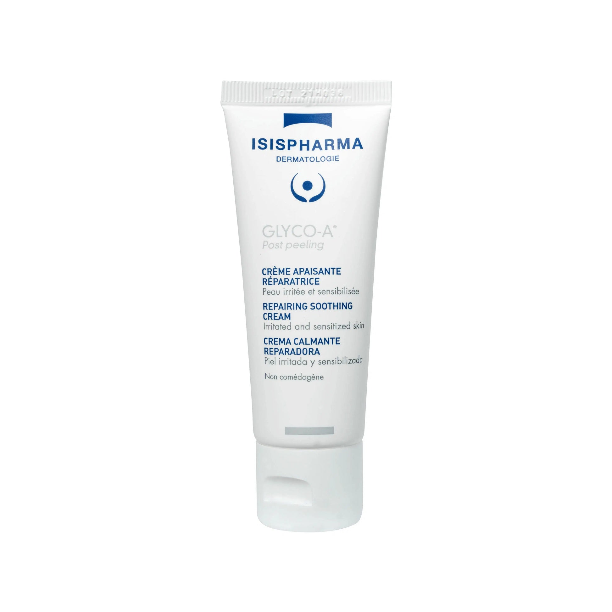 Soothing and repairing cream for skin after peels or procedures