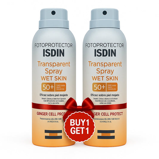 ISDIN Fotoprotector Transparent Spray Wet Skin SPF 50 - 250 ml Buy 1 Get 1 FREE