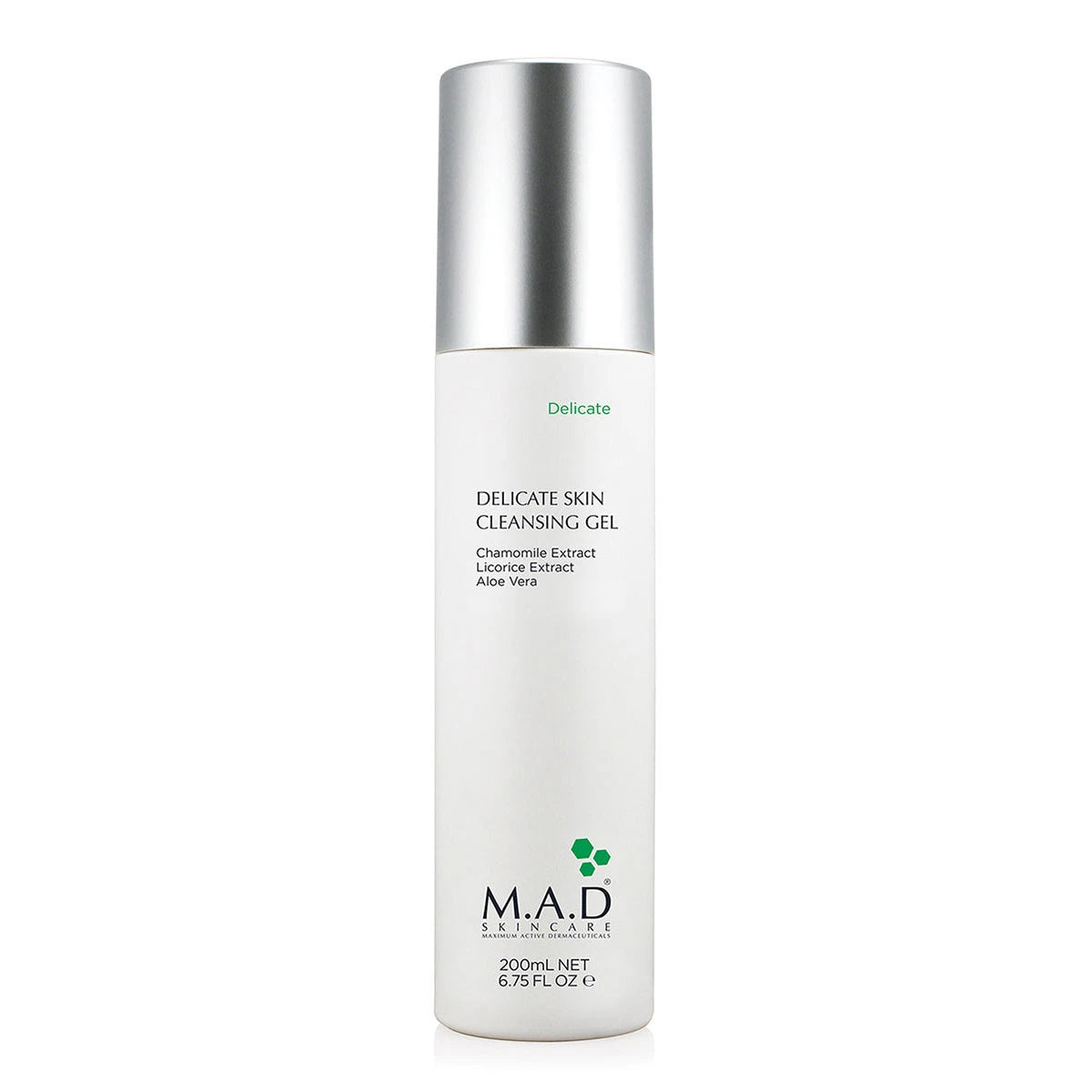 M.A.D. DELICATE SKIN CLEANSING GEL 200ml