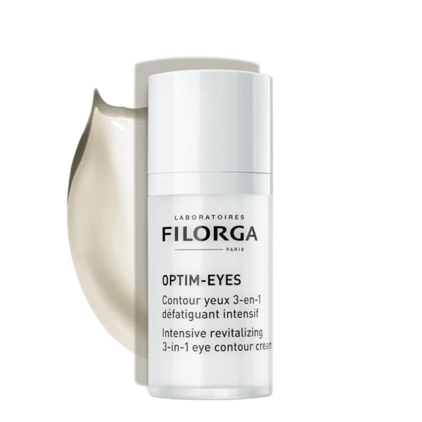 Filorga Optim-Eyes 3-in-1 Eye Contour Cream – For Dark Circles, Puffiness, and Wrinkles – 15ml
كريم فيلورجا أوبتيم-آيز – 3 في 1 للهالات السوداء والانتفاخ والتجاعيد – 15 مل


