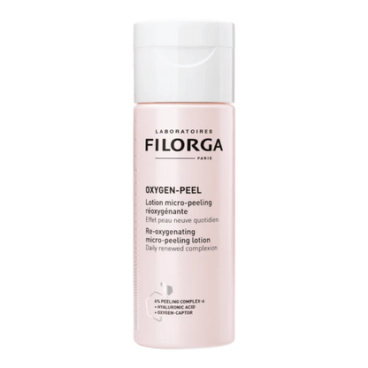 Filorga Oxygen-Peel Re-Oxygenating Micro-Peeling Lotion – Daily Exfoliating Toner – 150ml
لوشن فيلورجا أوكسيجين-بيل – تقشير يومي وتنشيط بالأوكسجين – 150 مل


