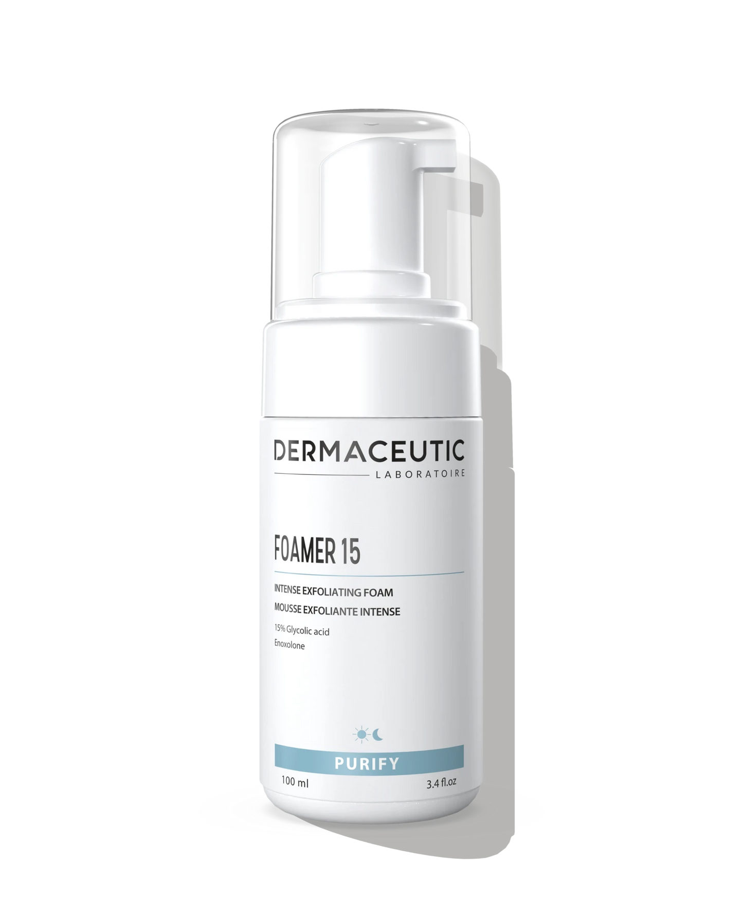 Dermaceutic Foamer 15 – Glycolic Acid Exfoliating Cleanser for Radiant and Smooth Skin – 100ml
فومر 15 من ديرماسيوتيك – غسول مقشر بحمض الجليكوليك لتنقية وتفتيح البشرة – 100 مل



