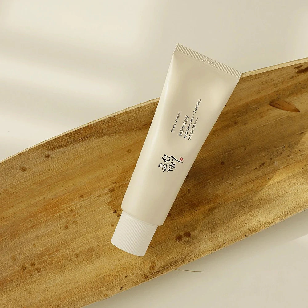 Beauty of Joseon RELIEF SUN : RICE + PROBIOTICS (SPF50+ PA++++) 50 ml كريم واقي الشمس من بيوتي أوف جوسيون – بالأرز والبروبيوتيك
