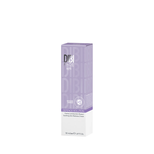 DIBI Milano Defence Solution Soothing Anti‑Redness Cream SPF – 50 ml
كريم Defence Solution المرطّب والمهدئ ضدّ الاحمرار من DIBI Milano – 50 مل
