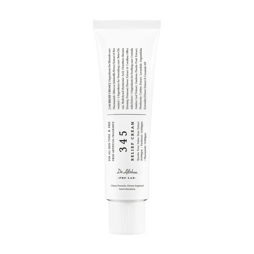 Dr.Althea 345 Relief Cream 50ml – كريم مهدئ للبشرة الحساسة