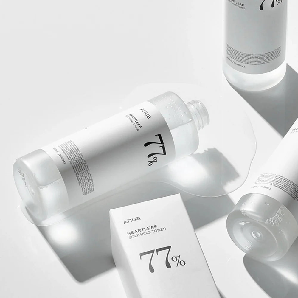 ANUA Heartleaf 77% Soothing Toner 250ml لترطيب وتهدئة البشرة الحساسة