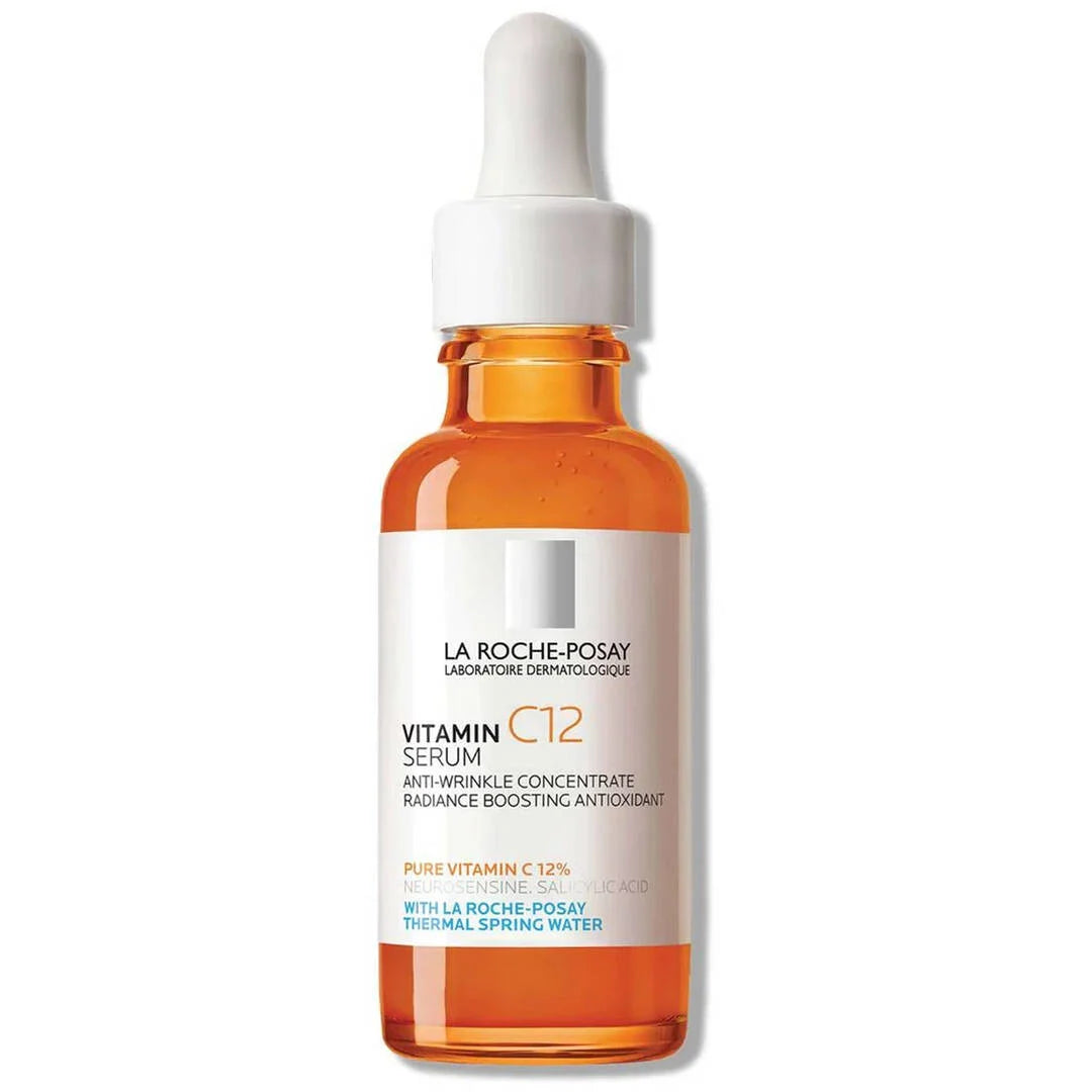 La Roche-Posay Vitamin C12 Serum – Brightening Anti-Aging Serum – 30ml
سيروم فيتامين سي 12 من لاروش بوزيه – سيروم تفتيح ومضاد للتجاعيد – 30 مل

