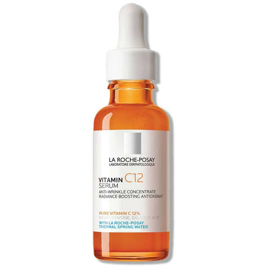 La Roche-Posay Vitamin C12 Serum – Brightening Anti-Aging Serum – 30ml
سيروم فيتامين سي 12 من لاروش بوزيه – سيروم تفتيح ومضاد للتجاعيد – 30 مل

