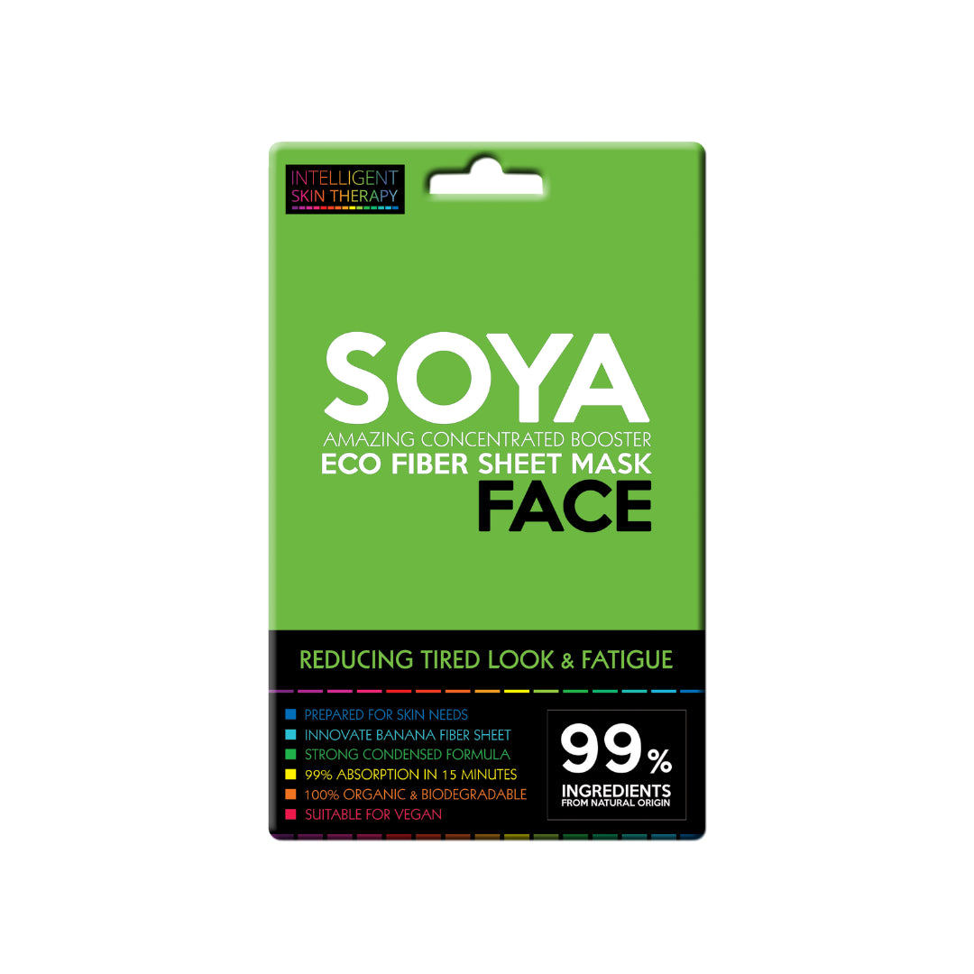 IST Reducing Tired Look & Fatigue Face Mask – Soya Protein