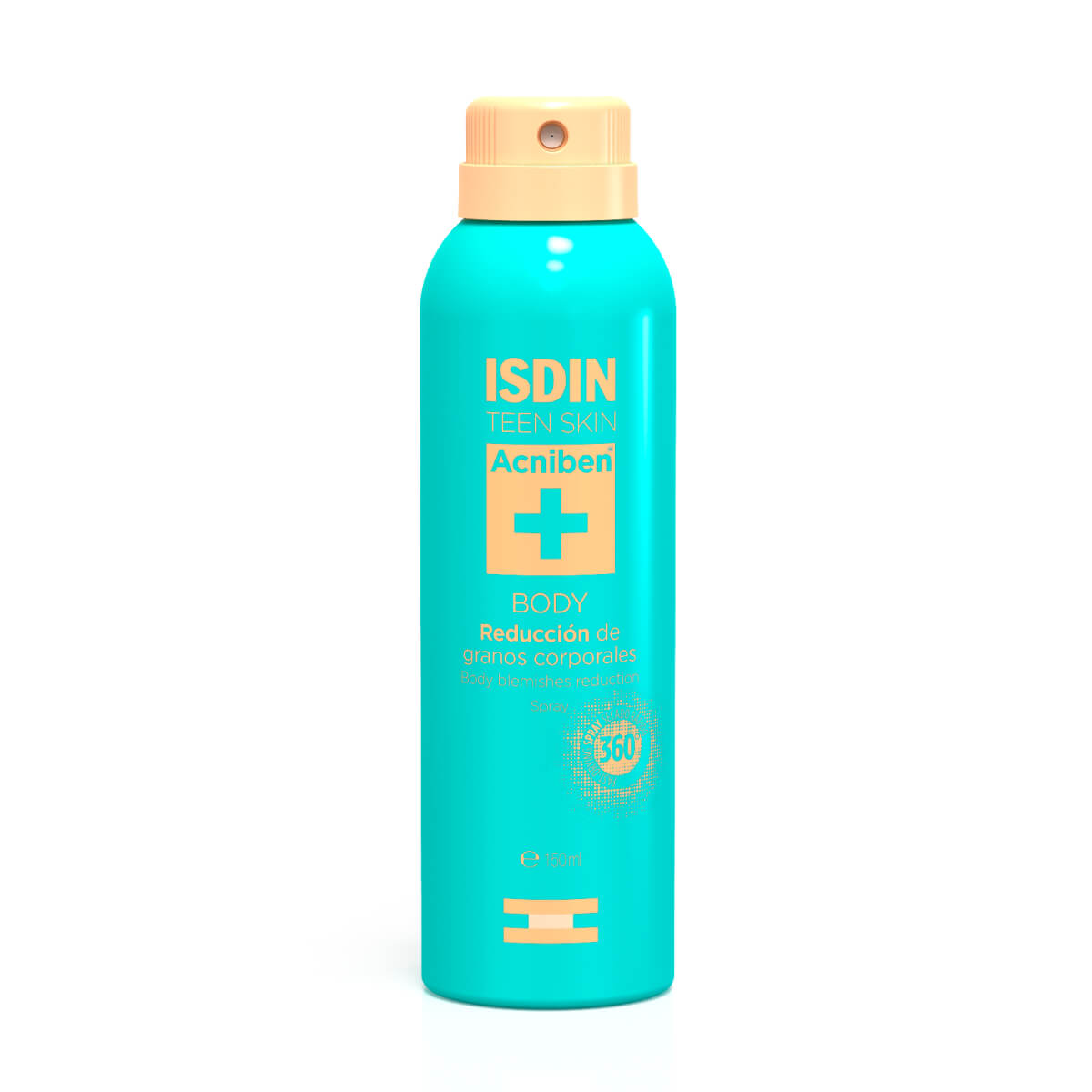 ISDIN Acniben Anti-Acne Body Spray – 150ml
بخاخ إسدين أكنيبين لعلاج حبوب الجسم – 150 مل


