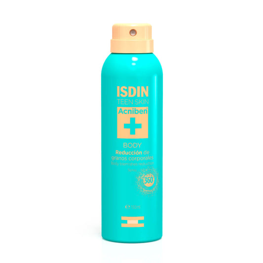 ISDIN Acniben Anti-Acne Body Spray – 150ml
بخاخ إسدين أكنيبين لعلاج حبوب الجسم – 150 مل


