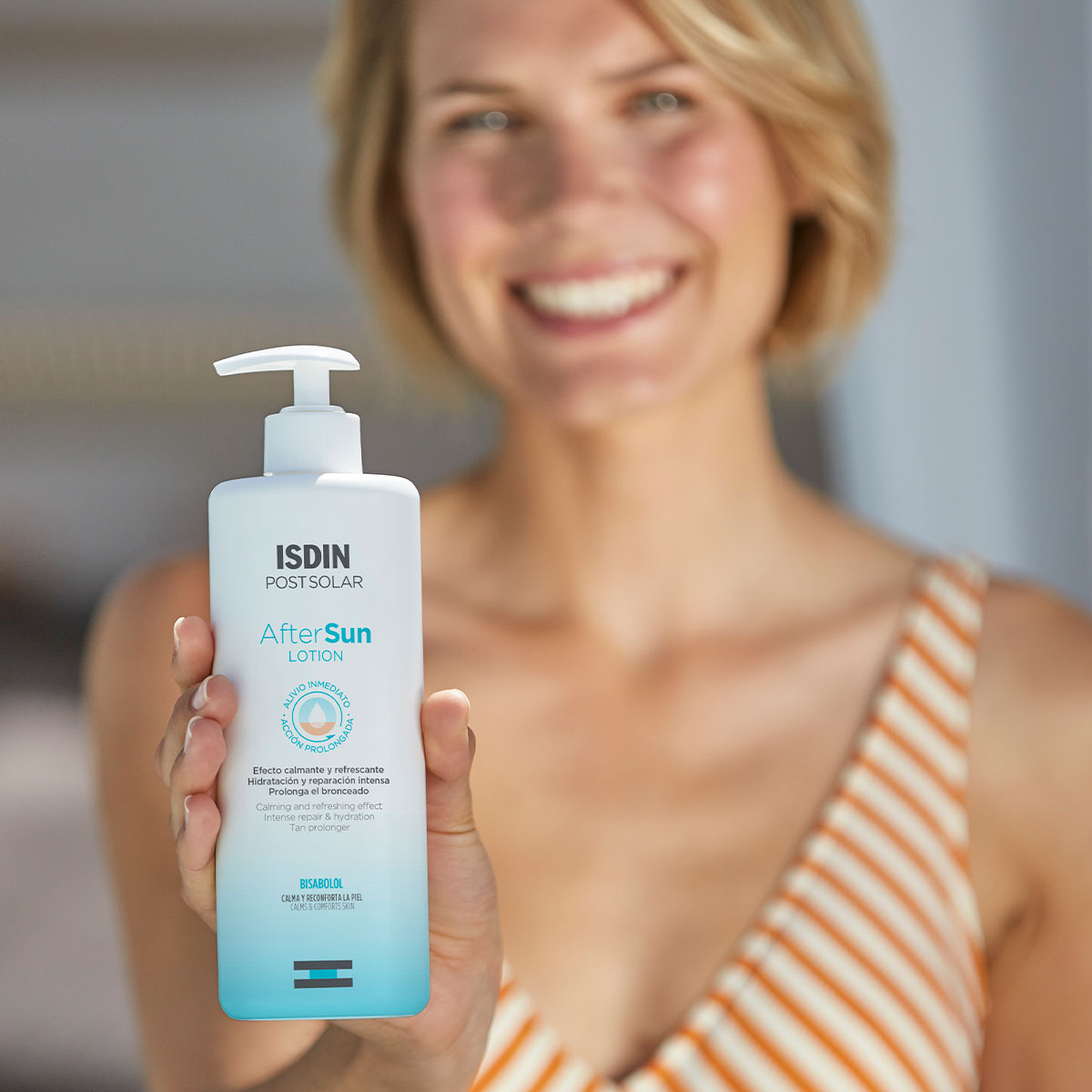 ISDIN After Sun Lotion – Soothing & Moisturizing Care After Sun Exposure – 200ml
لوشن إسدين ما بعد الشمس – ترطيب وتهدئة للبشرة بعد التعرض للشمس – 200 مل



