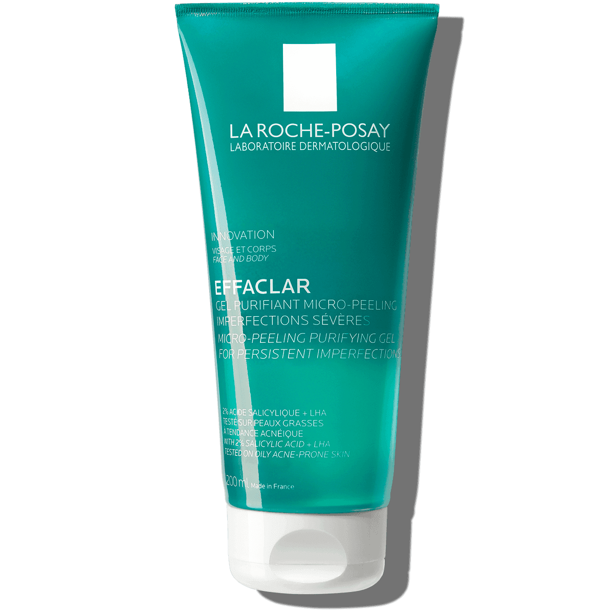 La Roche-Posay Effaclar Micro-Peeling Gel Cleanser for Oily Skin – 200ml
لاروش بوزيه إيفاكلار جل مقشر ومنظف للبشرة الدهنية – 200 مل


