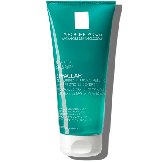 La Roche-Posay Effaclar Micro-Peeling Gel Cleanser for Oily Skin – 200ml
لاروش بوزيه إيفاكلار جل مقشر ومنظف للبشرة الدهنية – 200 مل


