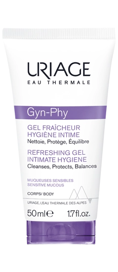 URIAGE GYN-Phy Intimate hygiene - Refreshing cleansing gel 200ml Buy 1 Get 50% on 2nd