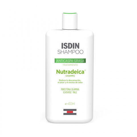 ISDIN Nutradeica Oily Dandruff Shampoo – Anti-Dandruff Treatment for Oily Scalp – 200ml
شامبو إسدين نوتريدَيكا للقشرة الدهنية – علاج فعال لفروة الرأس الدهنية – 200 مل


