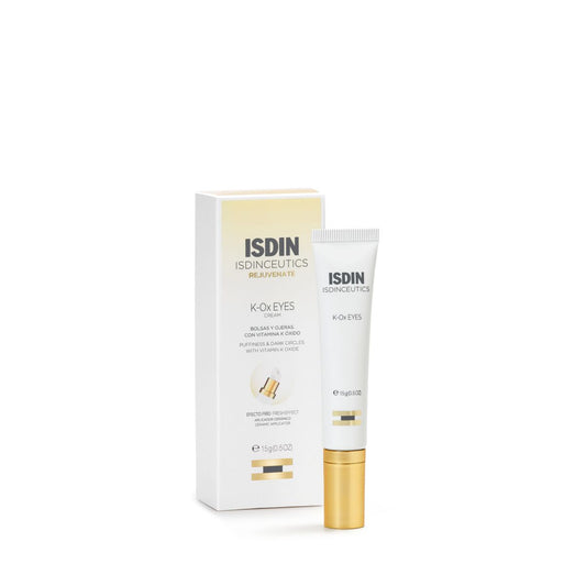 ISDIN Isdinceutics K-Ox Eyes Cream – Dark Circles & Puffiness Treatment – 15g
كريم إسدين كيه-أوكس للعيون – علاج للهالات السوداء والانتفاخ – 15 جرام


