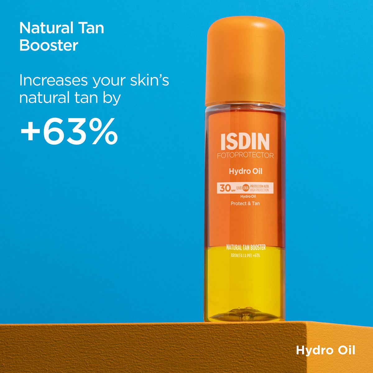 ISDIN Fotoprotector Hydro Oil SPF 30 – Sunscreen and tanning oil in one
إسدين هايدرو أويل SPF 30 – واقي شمس وزيت تسمير في منتج واحد