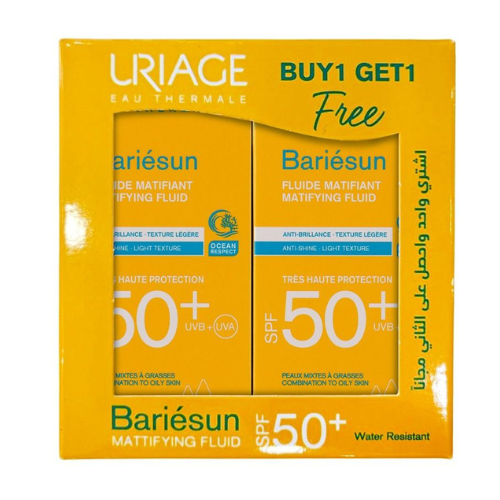 URIAGE BARIÉSUN - MATIFYING FLUID SPF50+ - 50ml Buy 1 Get 1 FREE